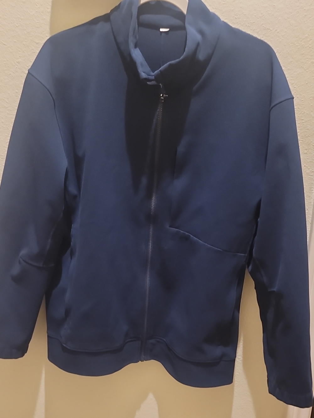 lululemon athletica Men's Navy Full-Zip Waterproof Jacket Size XXl